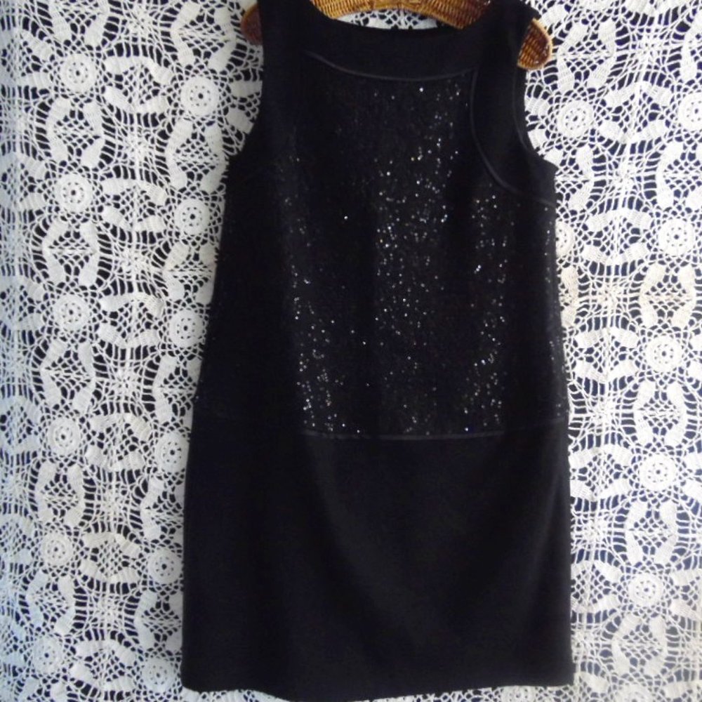 Loft Dress sleeveless black(289boddt) preowned good condition